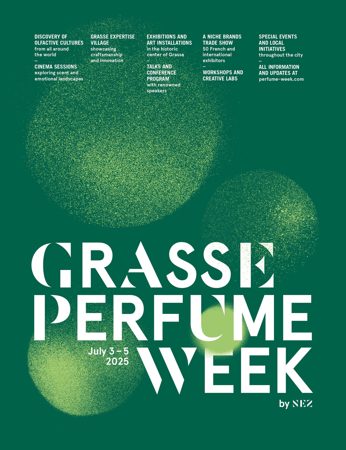 Grass Perfume Week July 3-5, 2025